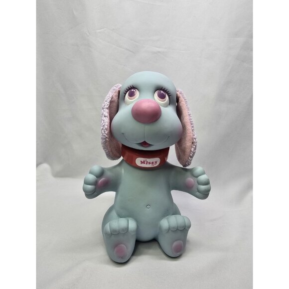 Rub-a-Dub Doggie Puppy Dog Bath Toy Blue Missy Vintage 90s 1990s READ INFO - Picture 11 of 15
